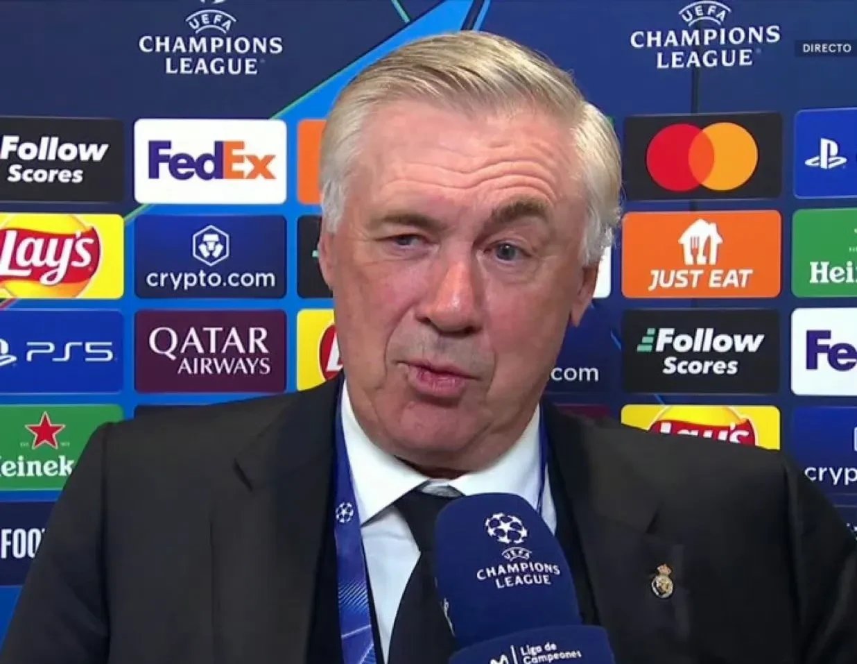 od体育登录-关于安切洛蒂点评阿拉维斯，教练团队不容乐观的信息