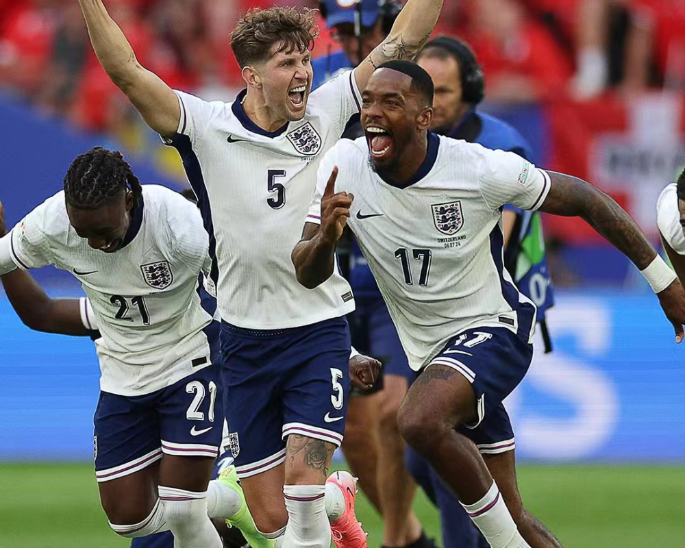 od体育登录-英格兰大胜瑞士，提前晋级欧洲杯